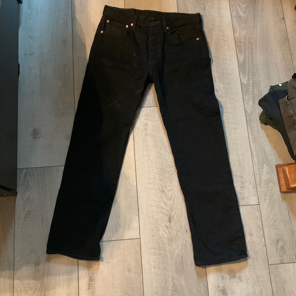 Black Levis straight cut brand new size 32W X 30L
